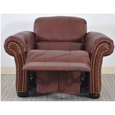 Antigua Brown Single Seat Reclined Position