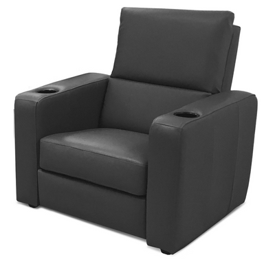 Continental Seating Connery Single Upright Seat in Black