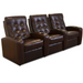 Continental Seating Dallas Three Seat Upright Brown