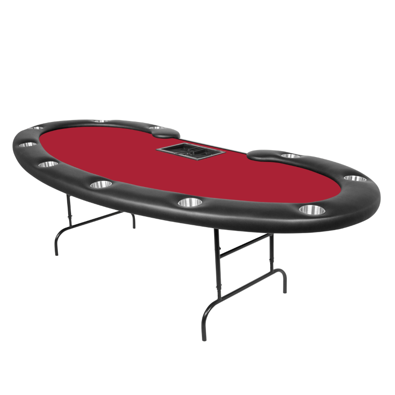 BBO Prestige Velveteen in Red with Dealer Tray