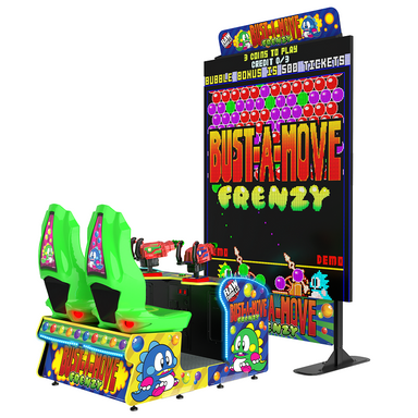 Raw Thrills Bust a Move Frenzy Arcade Cabinet